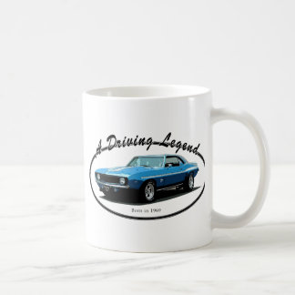 Camaro Blau 1969 Kaffeetasse