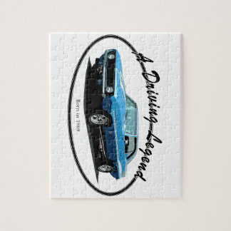 Camaro Blau 1969 Puzzle