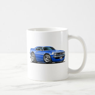 Camaro Blau-Weißes Auto 1968 Tasse