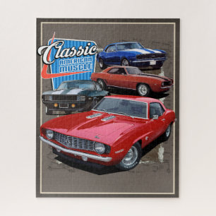 Camaro Car Group Jigsaw Puzzle