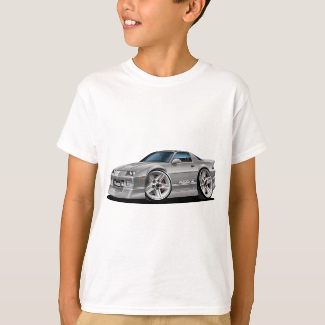 Camaro Grau-Auto 1982-92 T-Shirt (Vorderseite)
