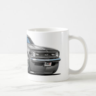 Camaro Grau-Schwarzes Auto 1968 Kaffeetasse