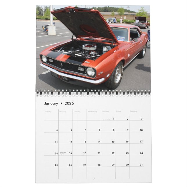 Camaro-Kalender 2011 Kalender (Jan 2026)