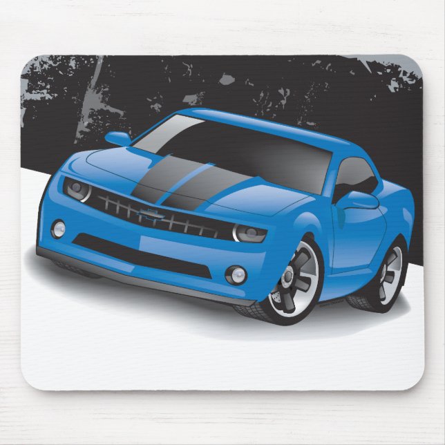 Camaro Mausunterlage 2010 Mousepad (Vorne)