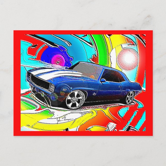 Camaro Post Card Postkarte (Vorderseite)