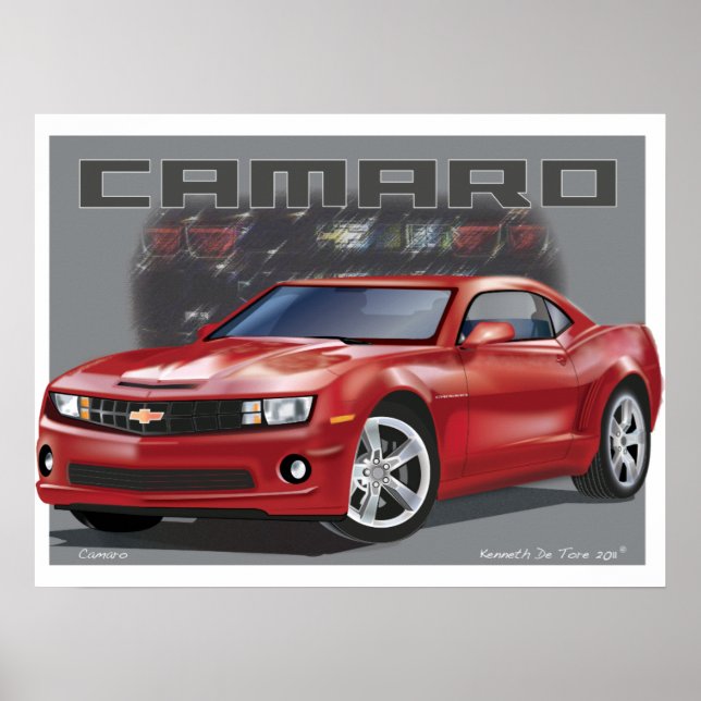Camaro Poster (Vorne)