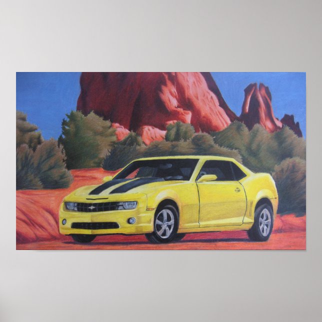Camaro Poster (Vorne)