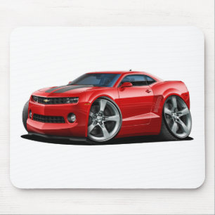 Camaro Rot-Graues Auto 2010-12 Mousepad