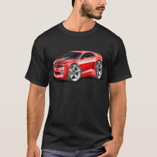 Camaro Rot-Schwarzes Auto 2010-11 T-Shirt