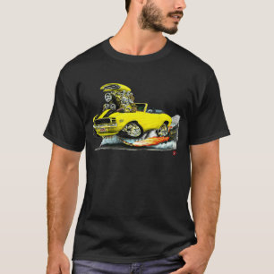 Camaro RS SS Gelb-Schwarzes Kabriolett 1969 T-Shirt