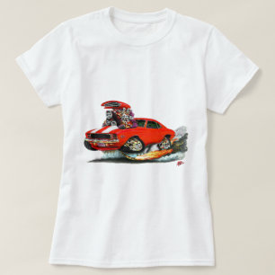 Camaro RS SS Rot-Weißes Auto 1969 T-Shirt