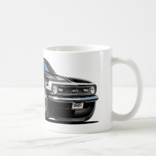 Camaro Schwarz-weißes Auto 1968 Tasse