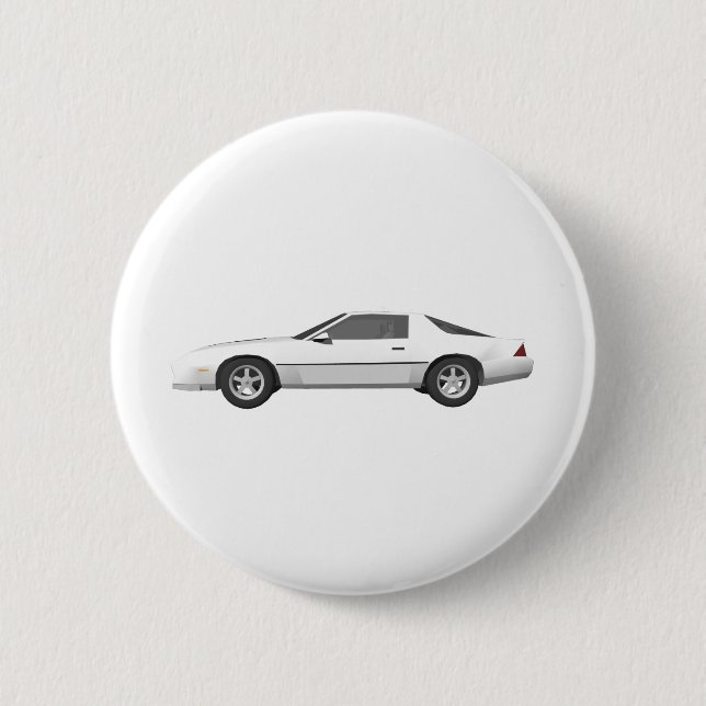 Camaro Sports Car: 3D-Modell: Button (Vorderseite)