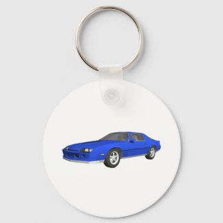 Camaro Sportwagen der 80er Jahre: 3D-Modell: Schlüsselanhänger