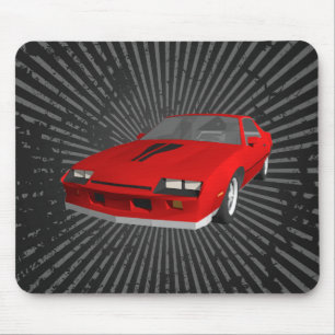 Camaro Sportwagen der 80er Jahre: Benutzerdefinier Mousepad