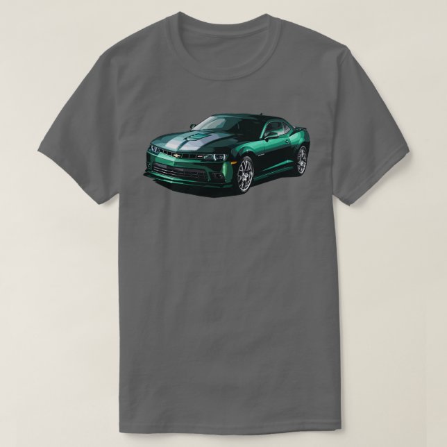 Camaro SS 2016 GREEN T-Shirt (Design vorne)