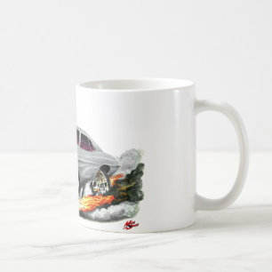 Camaro SS Grau-Schwarzes Auto 1969 Tasse