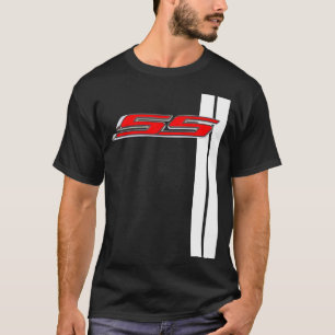 Camaro SS Klassischer Red Super Sport Rennstreifen T-Shirt