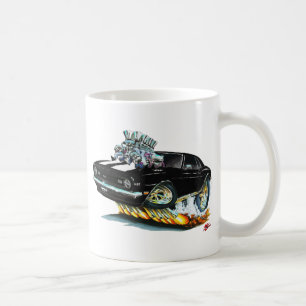 Camaro SS Schwarz-weißes Auto 1968 Kaffeetasse