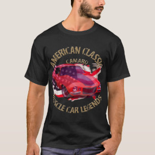 Camaro USA Muscle Car Chevy 1973 T-Shirt