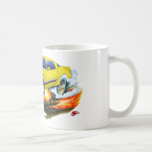 Camaro Z28 Gelb-Schwarzes Auto 1979-81 Kaffeetasse