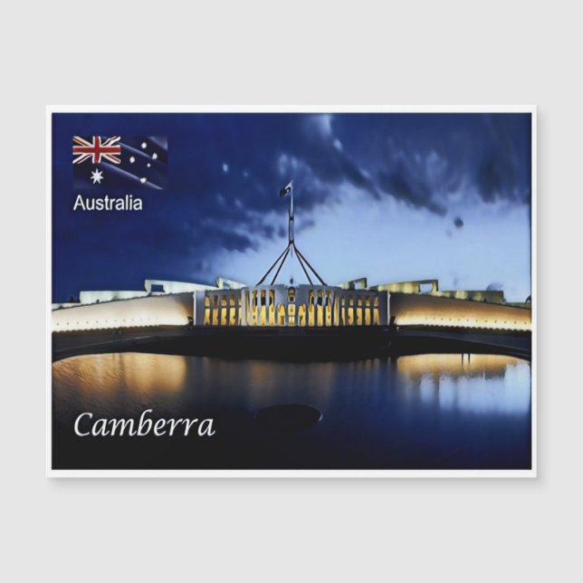 Camberra - Australien - Magnetkarte (Vorderseite)
