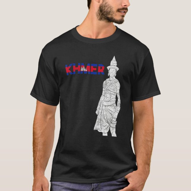 Cambodia Cambodian Khmer Traditional Dance Reamker T-Shirt (Vorderseite)