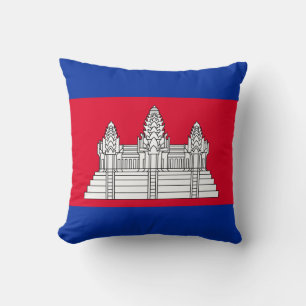 Cambodia Flag Kissen