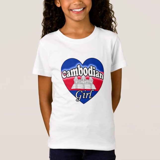 Cambodian Girl T-Shirt (Vorderseite)