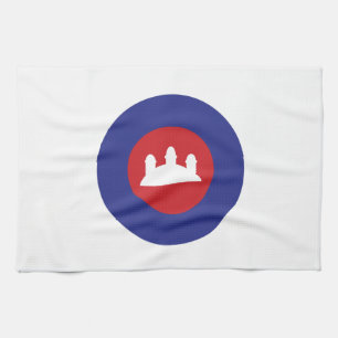 Cambodian Roundel Handtuch