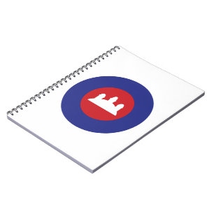 Cambodian Roundel Notizblock