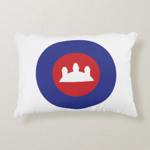 Cambodian Roundel Zierkissen