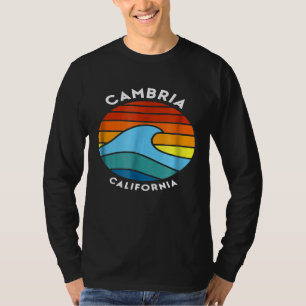 Cambria California Retro Wave 80er T-Shirt