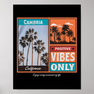 Cambria Kalifornien Ca Retro  Poster