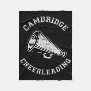 Cambridge Cheer gestresster Retro-Cheerleader 90er Fleecedecke