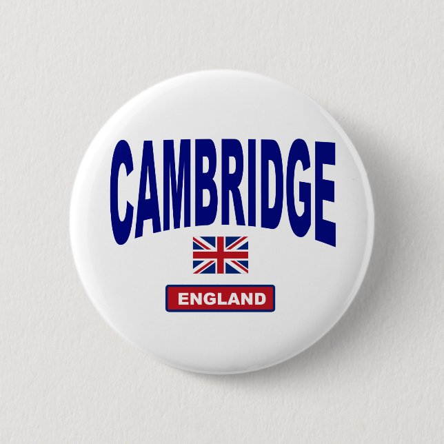 Cambridge England Button (Vorderseite)