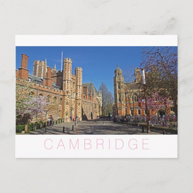 Cambridge Feiertagspostkarte (Vorderseite)