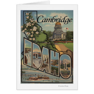 Cambridge, Idaho - große Buchstabe-Szenen