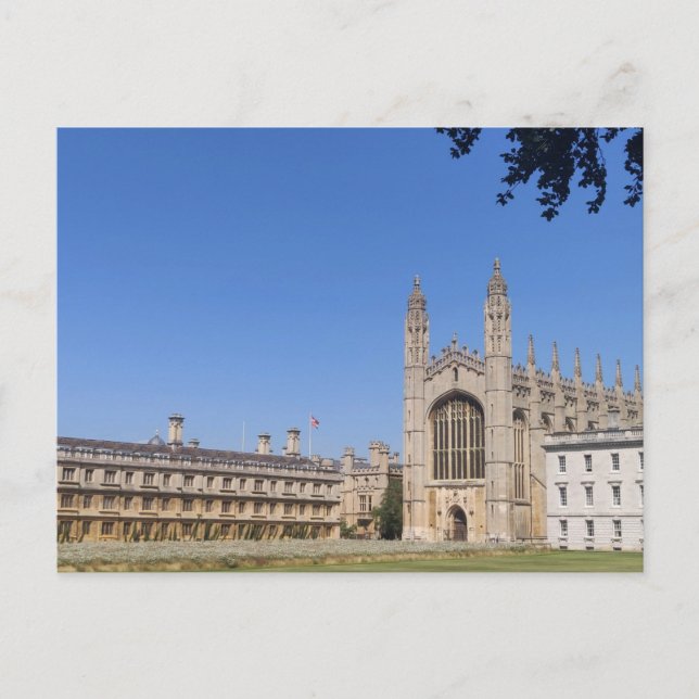 Cambridge King's Uni Postcard Postkarte (Vorderseite)