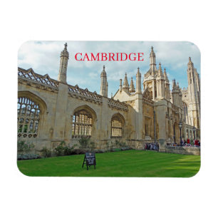 Cambridge King's Uni View Kühlschrankmagnet Magnet