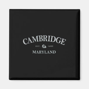 Cambridge Maryland _ Cambridge Md Segelboot Magnet