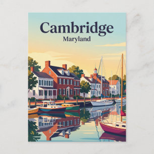 Cambridge, Maryland Postkarte