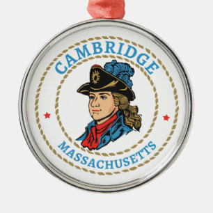 Cambridge Massachusetts Colonial Ornament Aus Metall