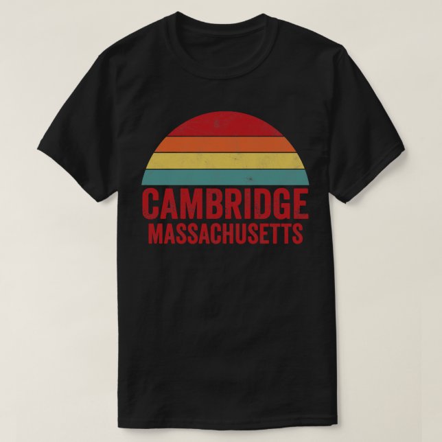 Cambridge Massachusetts T-Shirt (Design vorne)