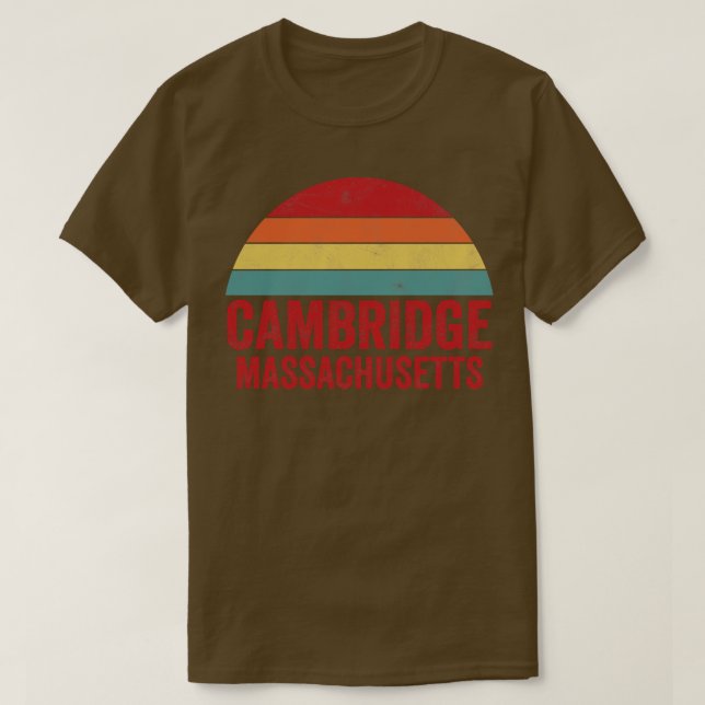 Cambridge Massachusetts T-Shirt (Design vorne)