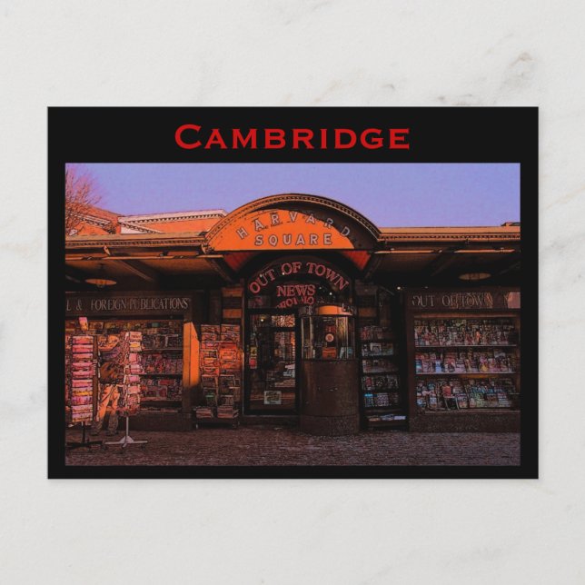 Cambridge Postcard Postkarte (Vorderseite)