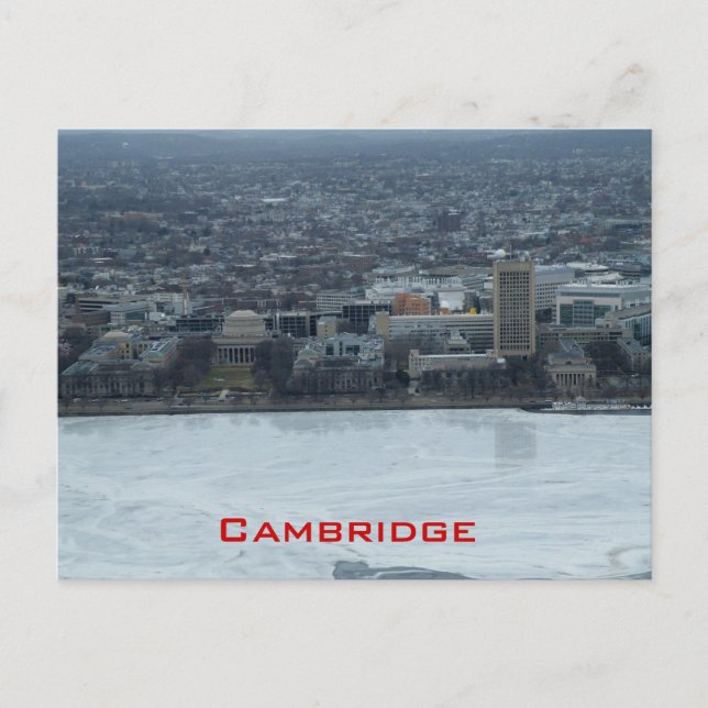 Cambridge Postkarte (Vorderseite)