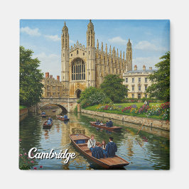 Cambridge University England Reisejagd Magnet