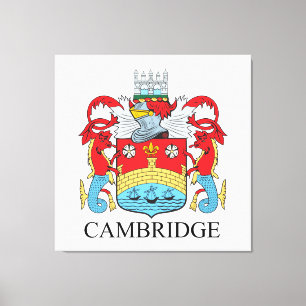 Cambridge-Wappen Leinwanddruck