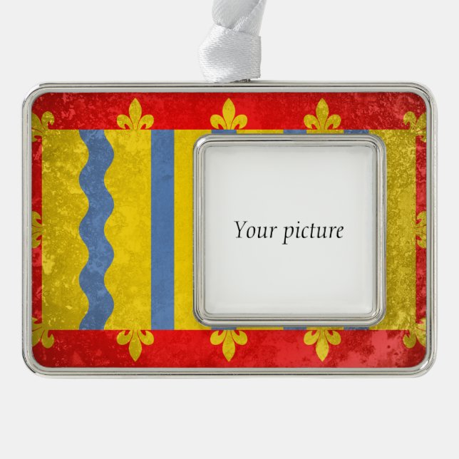 Cambridgeshire Rahmen-Ornament Silber (Vorderseite)